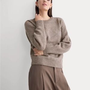 Everlane The Cocoon Crew in Alpaca